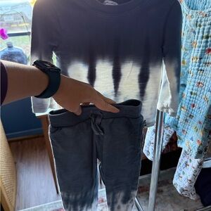 Gradient Long Sleeve and Pants Set